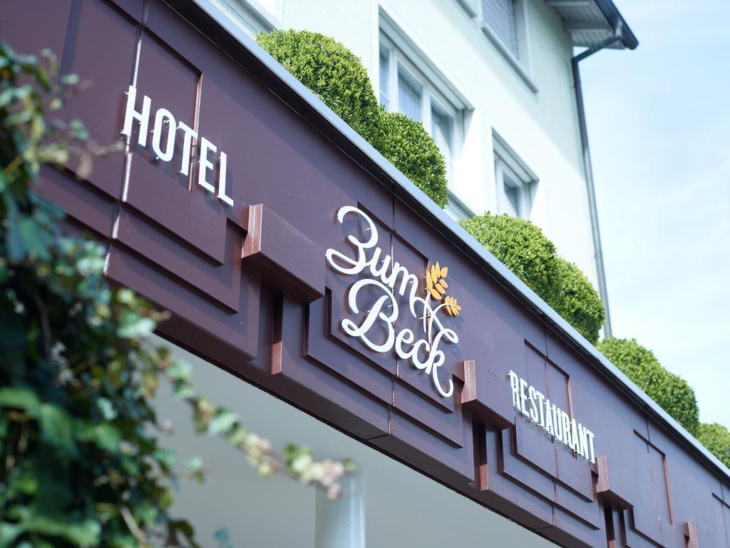 Hotel & Restaurant Zum Beck Stansstad Eksteriør billede